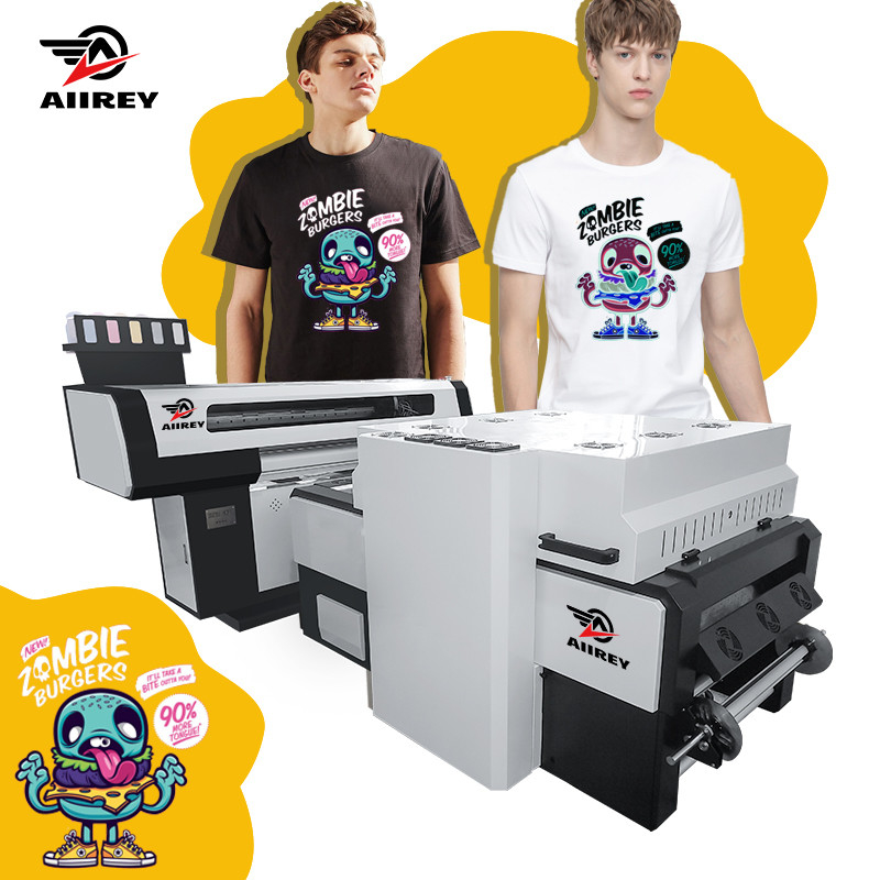 Высокоскоростной DTF принтер 60 см с очистителем дыма в одном Max Print Size 650mm