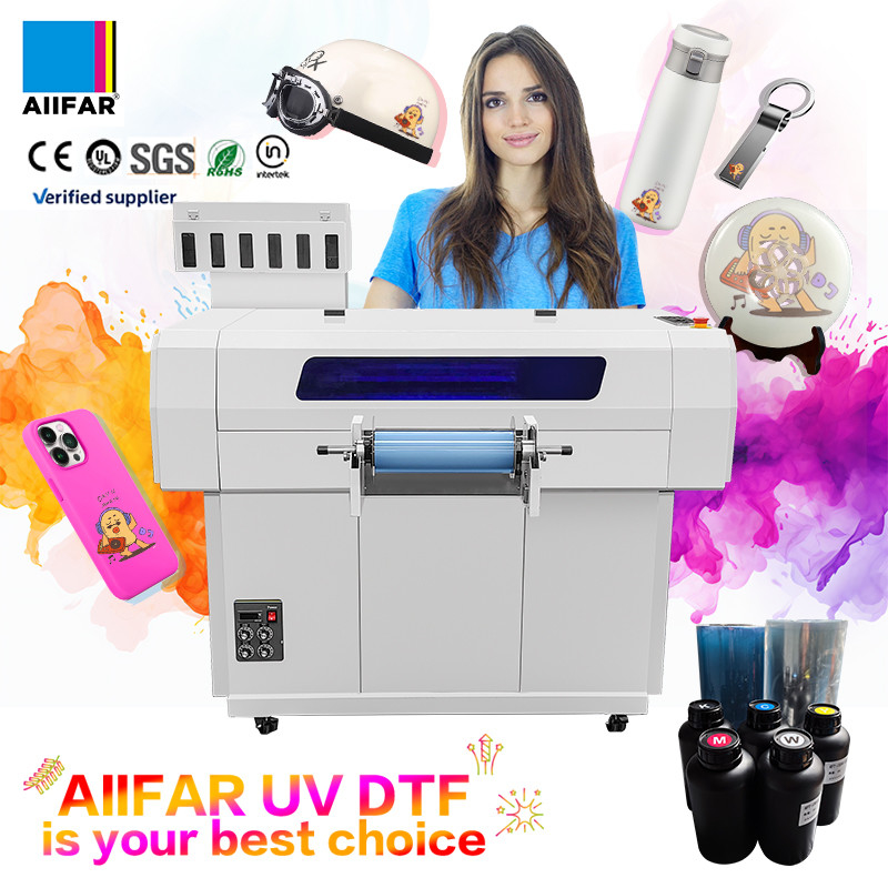 Refinecolor Roll To Roll UV DTF принтер 110V 220V Видео выходной проверки