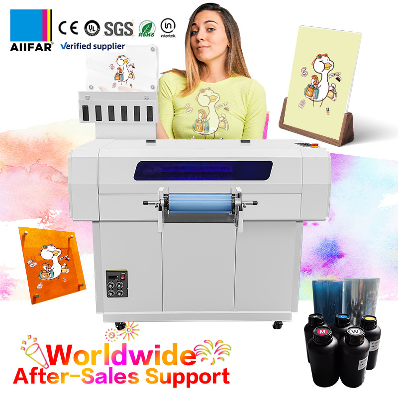 Refinecolor Roll To Roll UV DTF чернильный принтер для видеовыходящей проверки