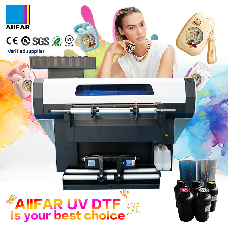 Refinecolor Roll To Roll UV DTF Кристальный стикерный принтер